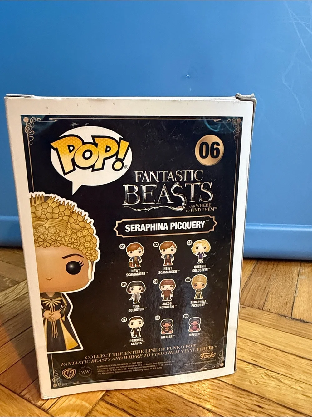Funko Pop! Fantastic Beasts Seraphina Picquery Figure - #06 Gold, White